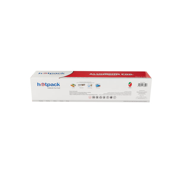 Aluminium Foil 45cm*150m 19 Mic-6 Rolls - hotpack.bh