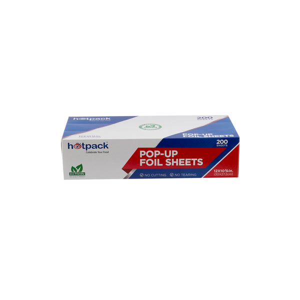 6 Pieces Aluminum Pop Up Foil Sheets- 200 sheets