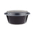 Black Base Round Container 32OZ + LID