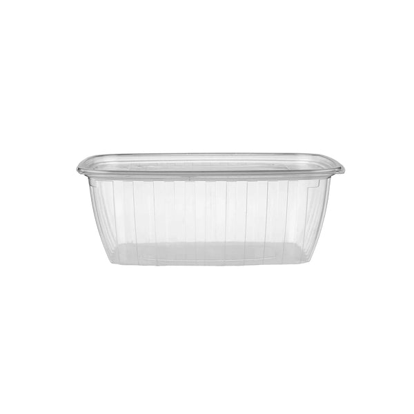 Crystal Clear Rectangular Container With Lid 64 Oz
