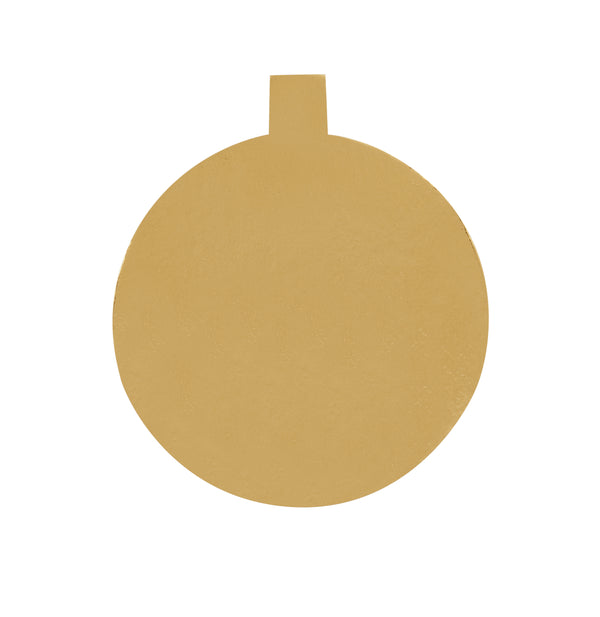 Gold Round Cake Board with Handle
