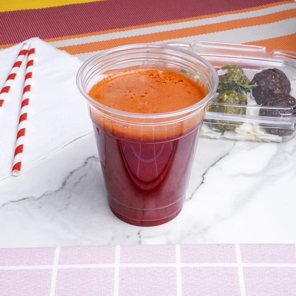 1000 Pieces PET Clear Juice Cup 12 Oz - hotpack.bh