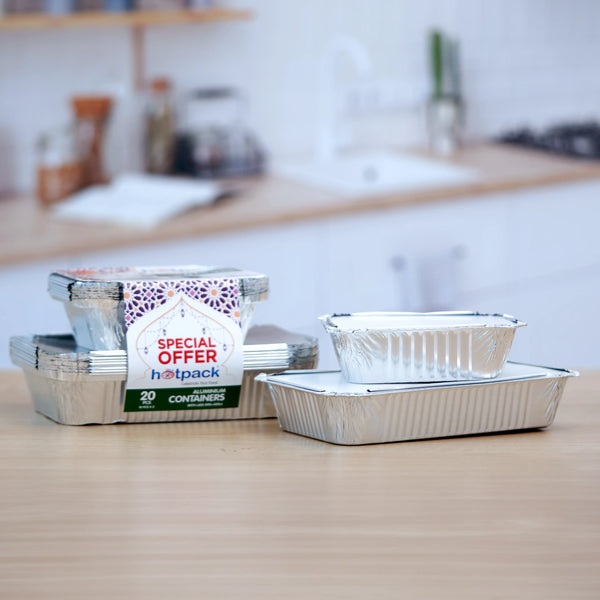 Aluminium Containers Combo Offer Pack