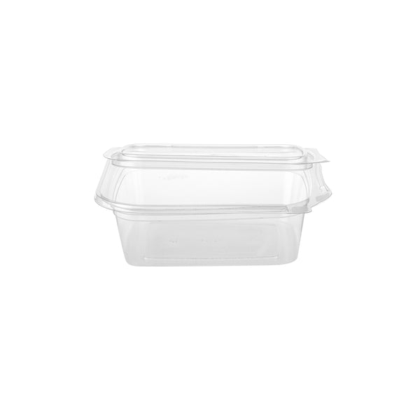 Hinged Square Deli Clear Pet Container