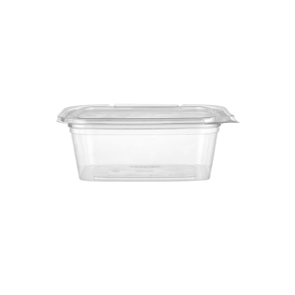 Hinged Square Deli Clear Pet Container