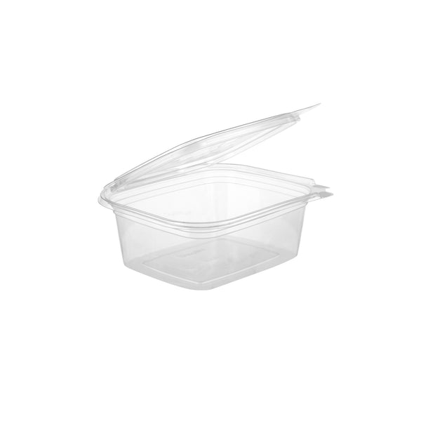 Hinged Square Deli Clear Pet Container