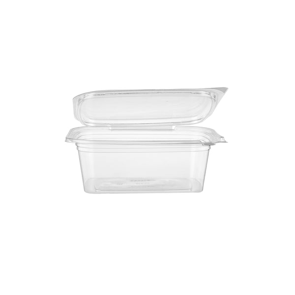 Hinged Square Deli Clear Pet Container