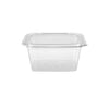 Hinged Square Deli Clear Pet Container