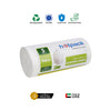 White Dust Bin Bag Roll 45*55 cm-30 Roll - hotpack.bh