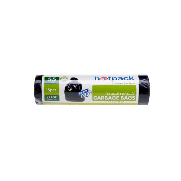 Black Heavy Duty Garbage Bag Roll 80x110 Cm-300 Pieces
