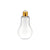 Bulb Shape Plastic Bottle