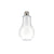 Bulb Shape Plastic Bottle