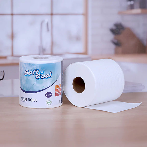 SOFT N COOL MAXI ROLL 2PLY 900GMS EWS CARTON PACKING