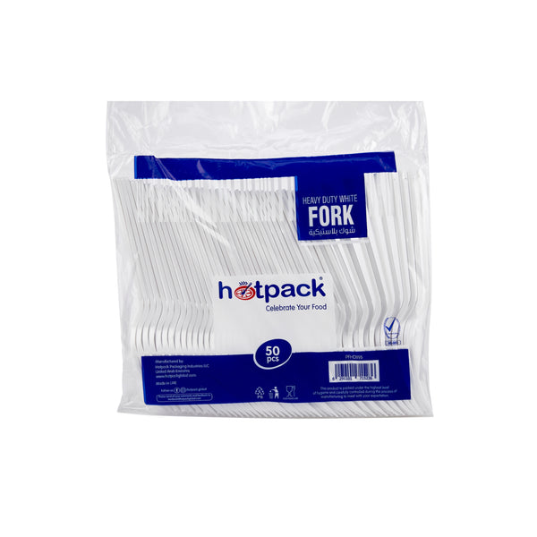 Heavy Duty Fork, White 4.6 Gram 1000 pieces - hotpack.bh