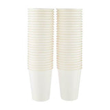 1000 Pieces White Single Wall Paper Cups 8 Oz (236 ml)