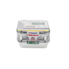 Aluminum Twin Pack Food Storage Container Silver
