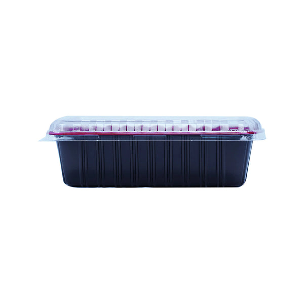 Red & Black Base Container with Lid