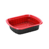 Red & Black Base Container with Lid
