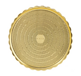 50 pieces Gold Base Round Cake Container - 33 cm