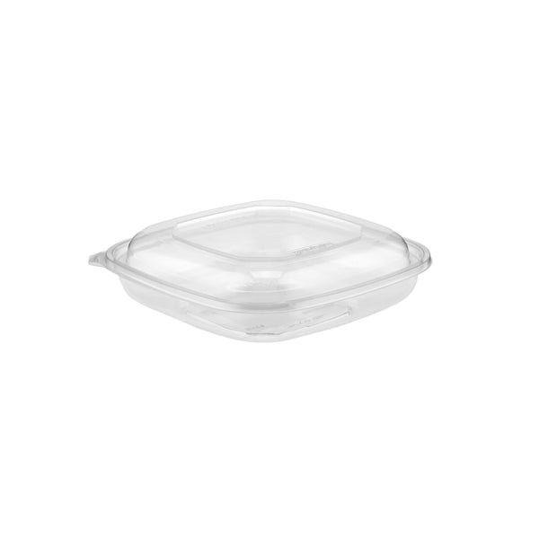 Square Salad Bowl With Clear Lid - hotpackwebstore.com