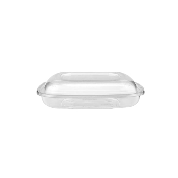 Square Salad Bowl With Clear Lid - hotpackwebstore.com