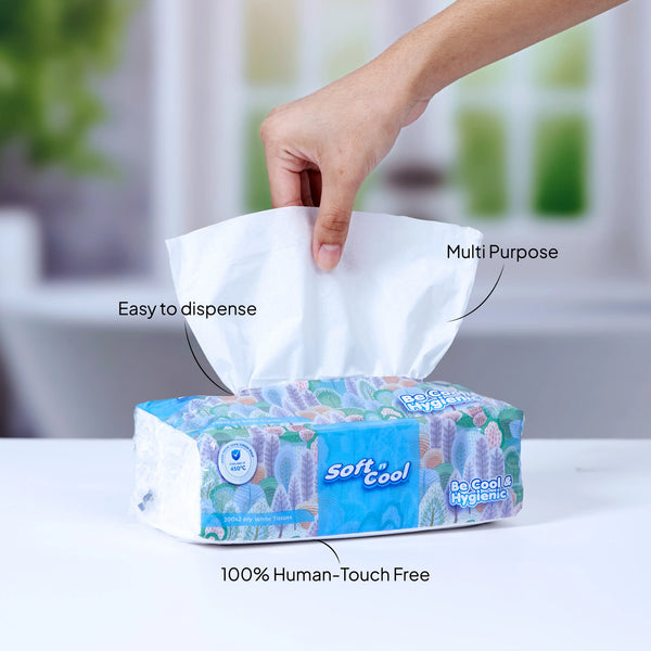 Soft n Cool Facial Tissue Nylon Pack