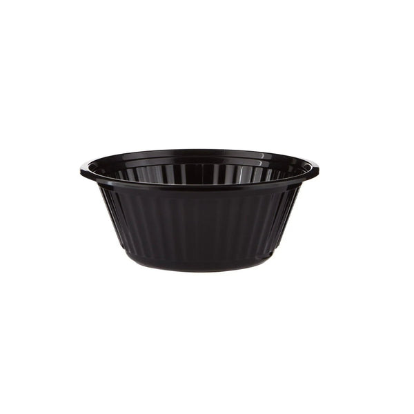 Black Base Heavy Duty Round Container 25 Oz
