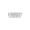 Clear PET Veg/Fruit Punnet Hinged Container