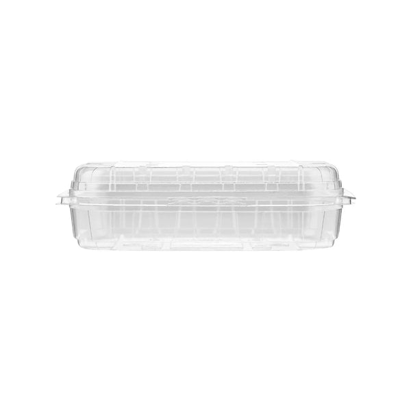 Clear PET Veg/Fruit Punnet Hinged Container