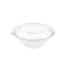 Clear Base Salad Bowl with Lid