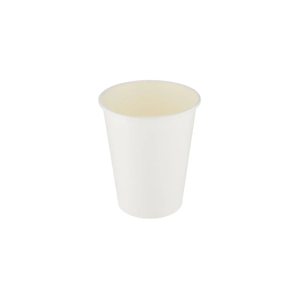 White Heavy Duty Single Wall Paper Cups
