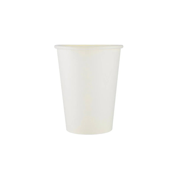 White Heavy Duty Single Wall Paper Cups