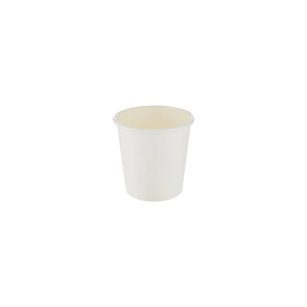White Heavy Duty Single Wall Paper Cups