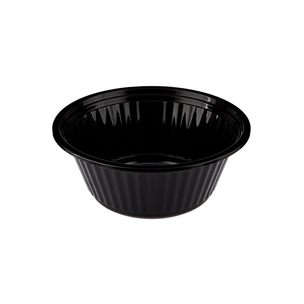 Black Base Heavy Duty Round Container 25 Oz 300 Pieces