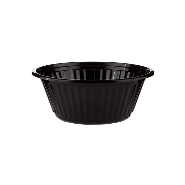 Black Base Heavy Duty Round Container 25 Oz 300 Pieces