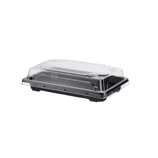 Black Sushi Container 165 x 114 x 20 Mm