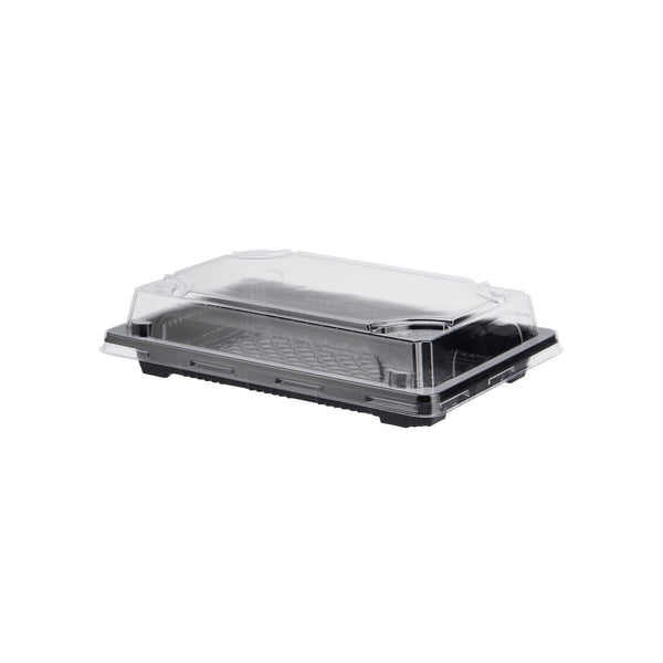 Black Sushi Container 85 x 129 x 20 Mm