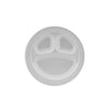 Foam Plate 10 Inch 3 Compartment