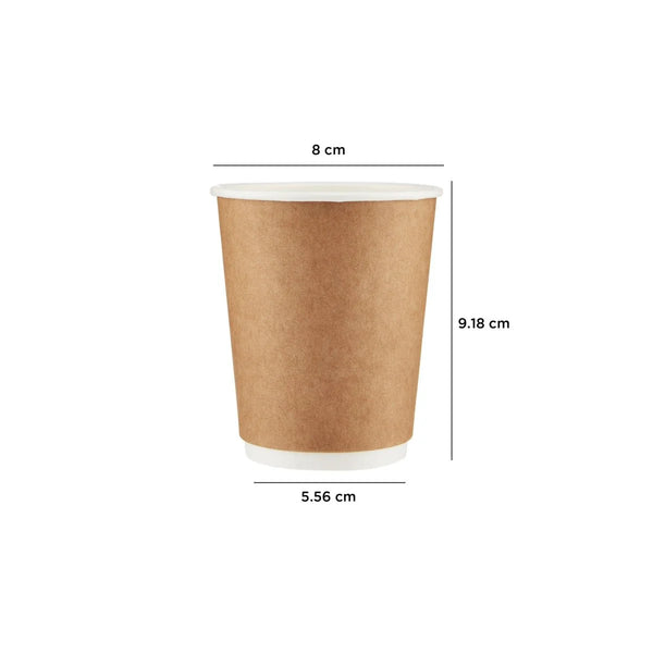 Kraft Double Wall Paper Cups