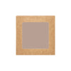 Kraft Square Salad Box with Window