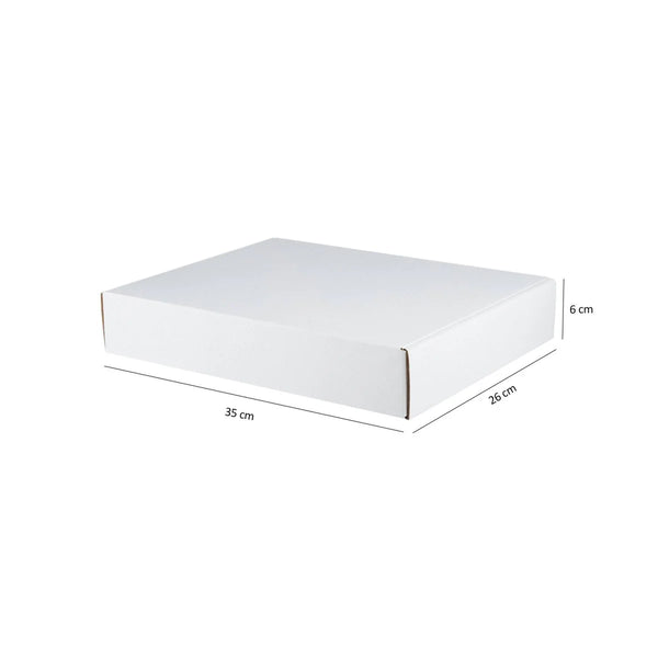 Multipurpose Corrugated MealBox-35x26x6 Cm