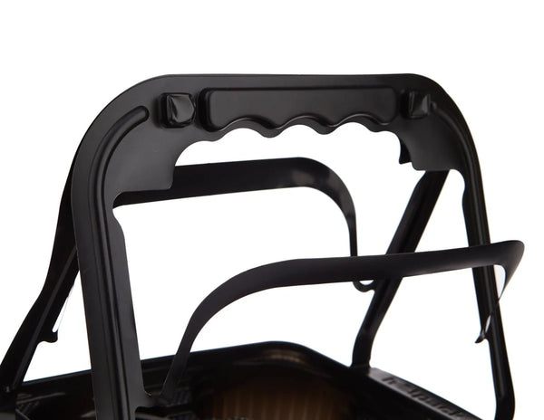 PLASTIC CUP CARRIER-BLACK- FOR 4 CUPS