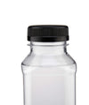 Plastic Square Bottle with Black Cap - hotpack.bh