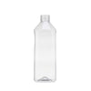 Plastic Square Bottle with Black Cap - hotpack.bh