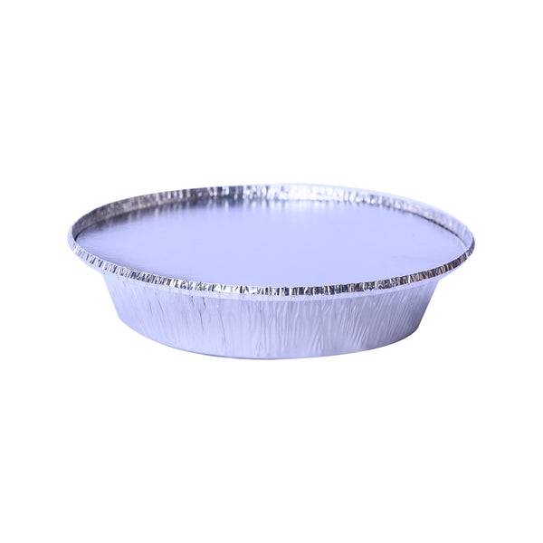 Hotpack |Round Alu. Container, 690 Cc -base+ Lid | 600 PCS - Hotpack Bahrain