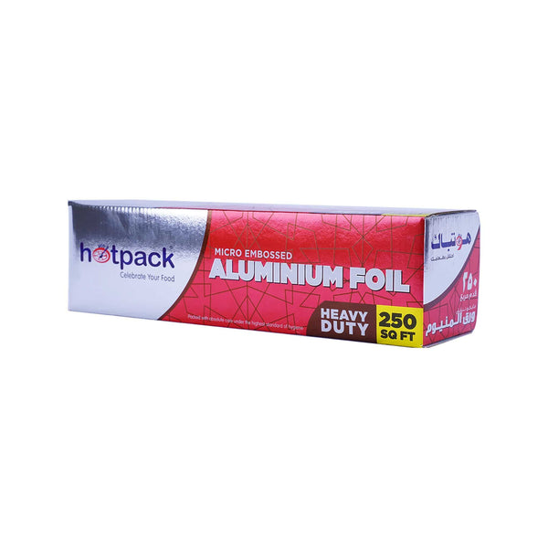 EMBOSSED ALUMINIUM FOIL-30CM*250 SQFT - 14 MIC