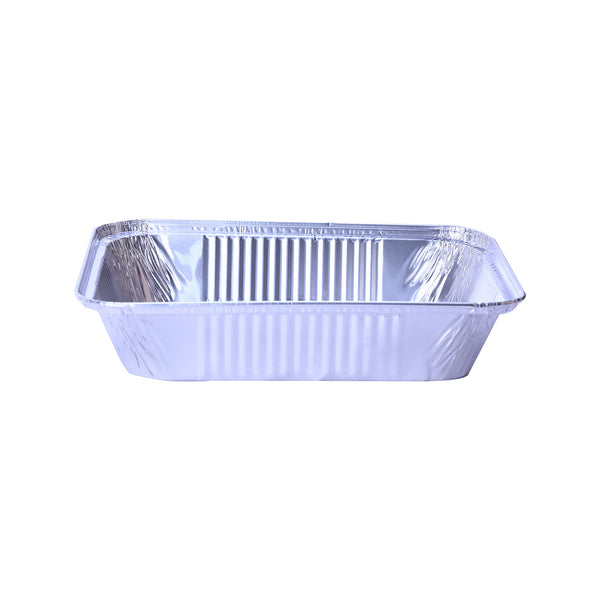 Hotpack |Aluminium Container 73365 + Lid 3650 Cc | 100 PCS - Hotpack Bahrain