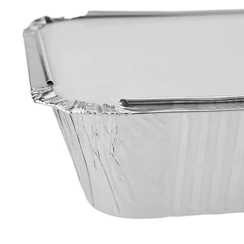 ALUMINIUM CONTAINER 8368 -BASE + LID-680 ml-900 PIECES