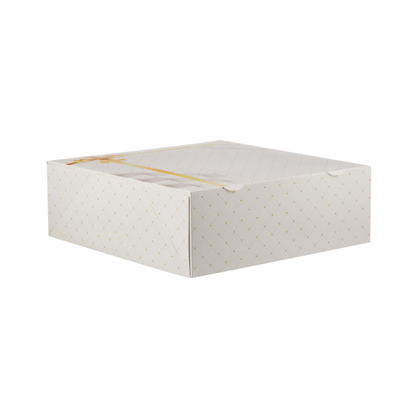 100Pieces Printed Heavy Duty Cake Box - hotpack.bh