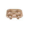 Hotpack | Corrugated 4 Cups Holder | 300Pieces - Hotpack Bahrain